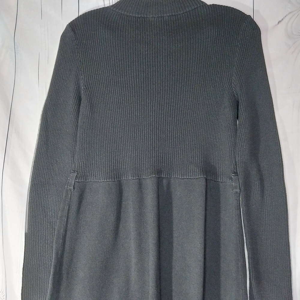 Free People Black Women's Long Sleeve Hippie Babydoll Dress Size M - Picture 9 of 15